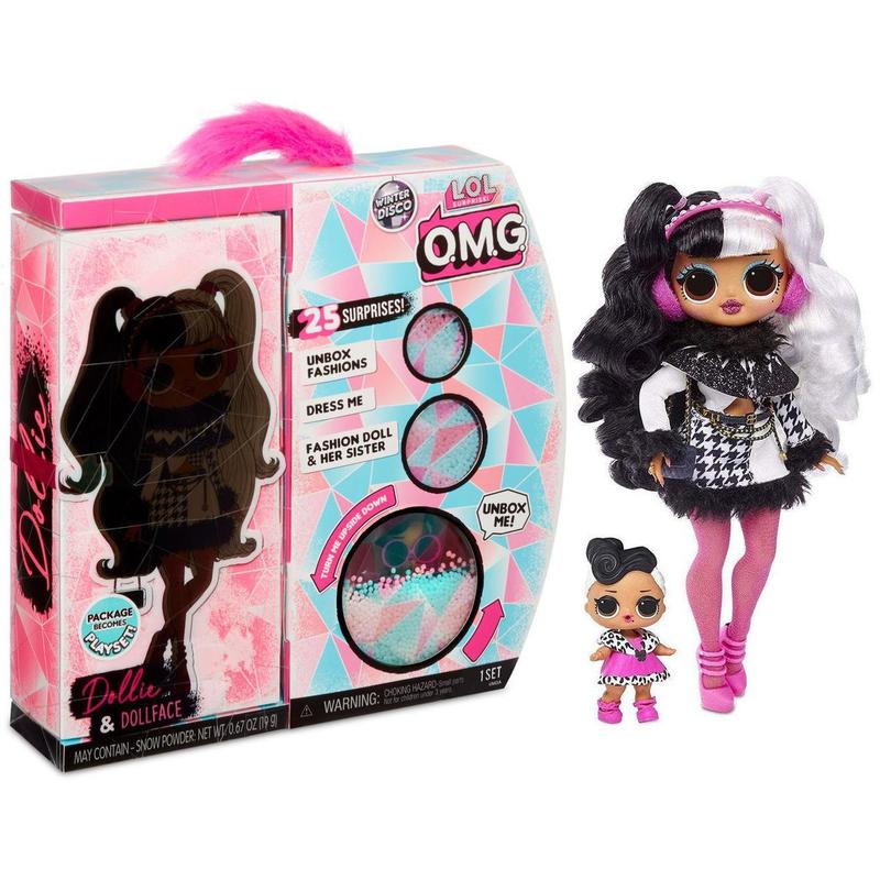 Boneca Lol Surprise Omg Winter Disco Dollie 25 Surpresas - Candide
